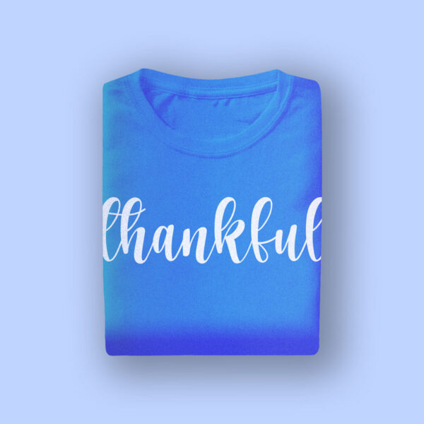 Blue Printed Tshirt